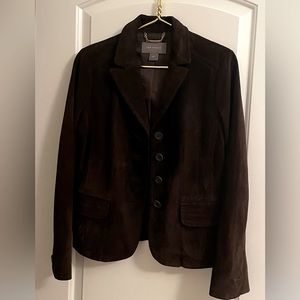 Ann Taylor Suede Blazer